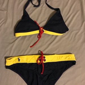 2piece bathing suit Ralph Lauren Small